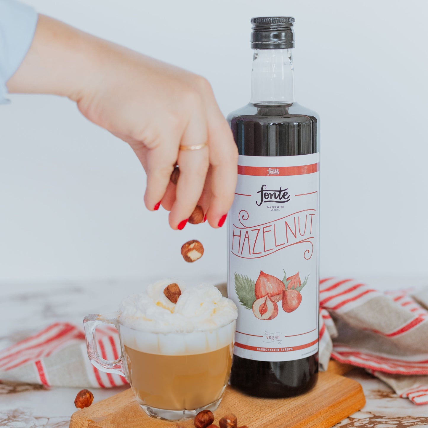 Fonte Sugar-Free Hazelnut Syrup – Guilt-Free Flavor for Drinks
