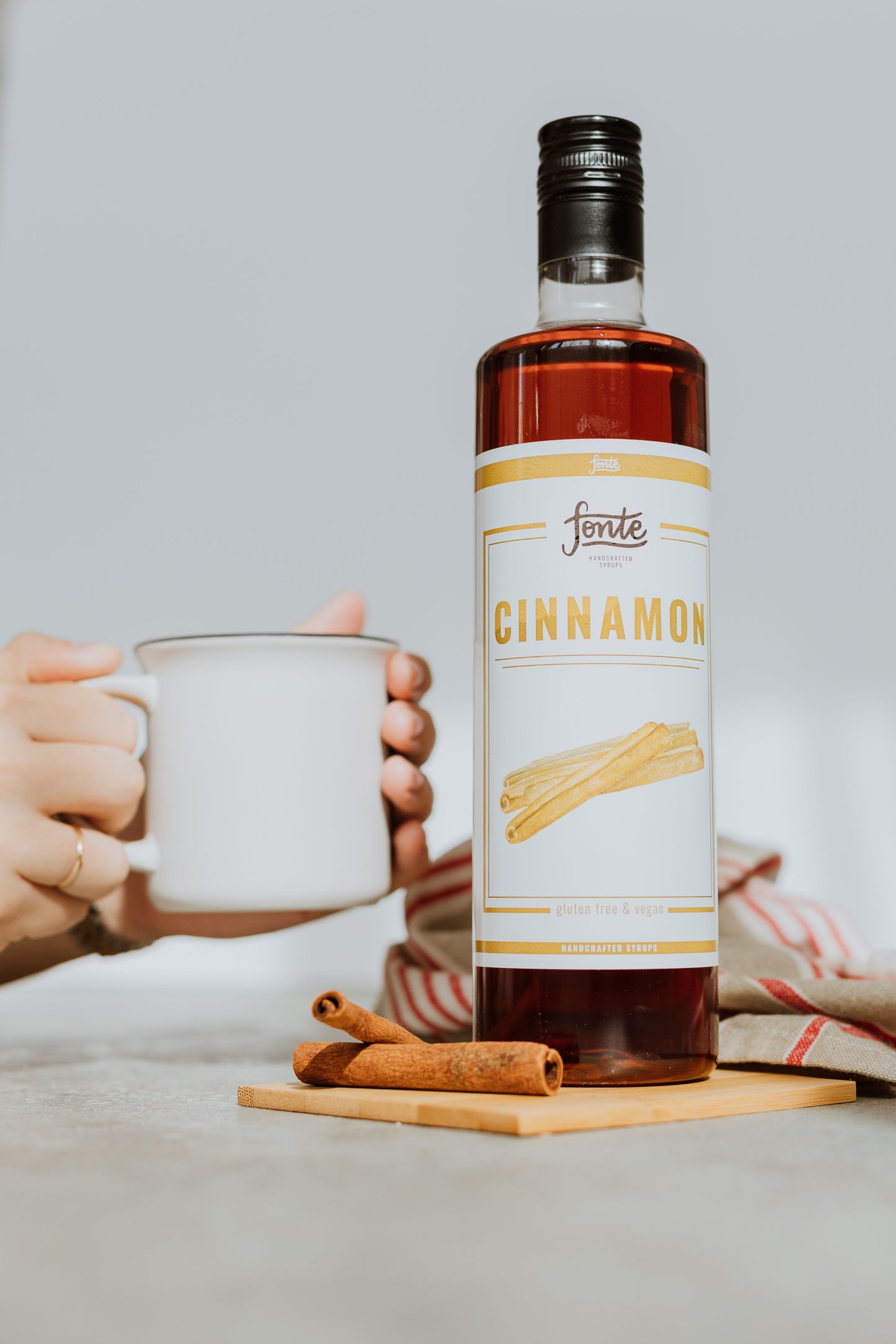 Fonte Cinnamon Syrup 750ml – Spiced Flavour for Drinks & Desserts