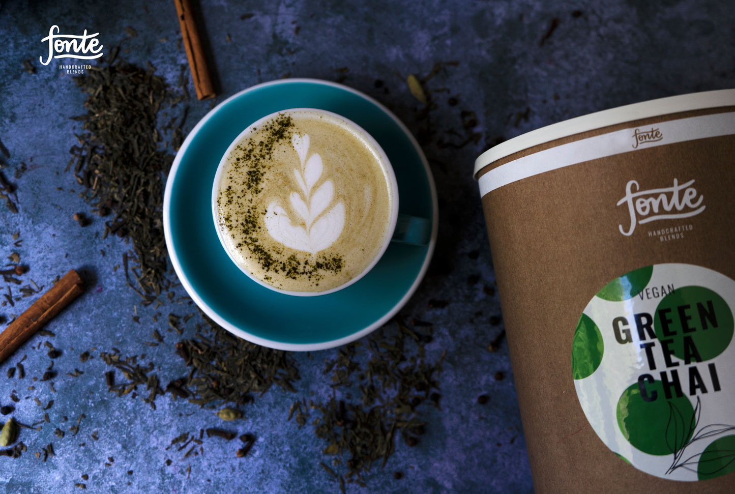 Fonte Green Tea Chai Latte 2kg – Vegan Matcha Spice Fusion