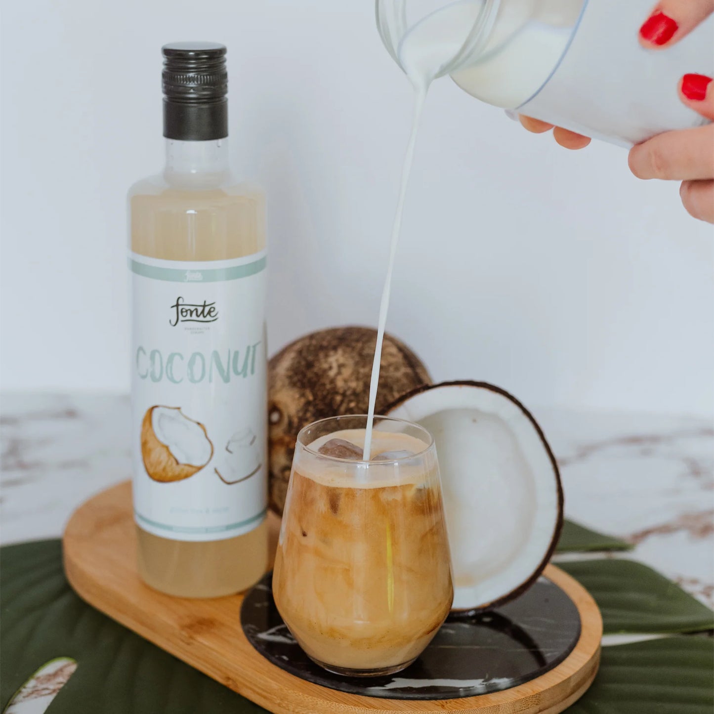 Fonte Coconut Syrup 750ml – Tropical Flavour for Drinks & Desserts