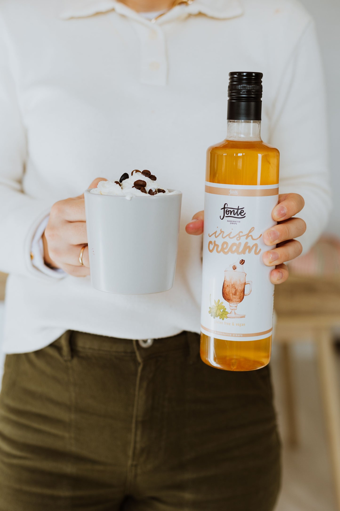 Fonte Irish Cream Syrup 750ml – Rich Flavour for Coffee & Cocktails