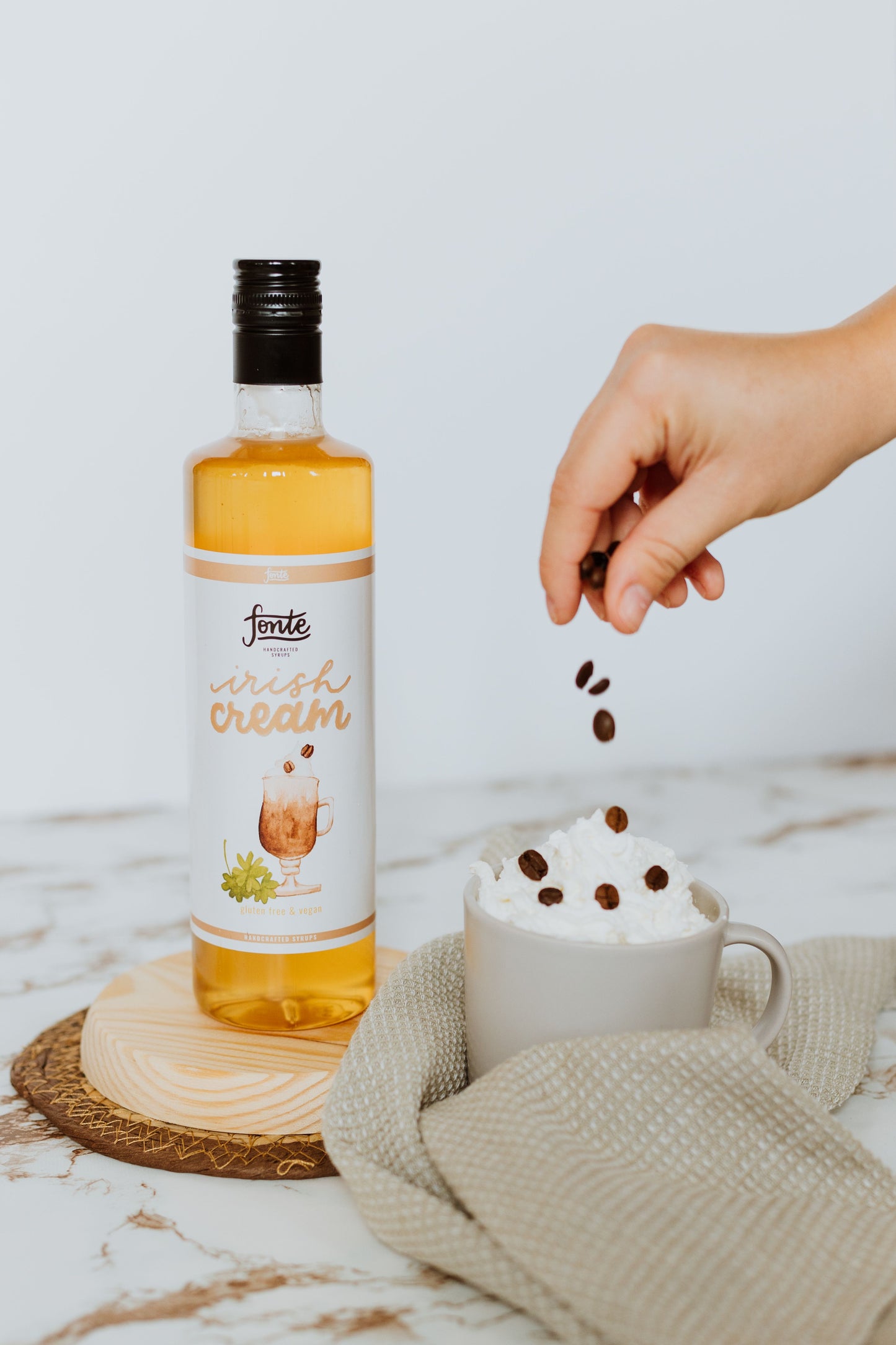 Fonte Irish Cream Syrup 750ml – Rich Flavour for Coffee & Cocktails