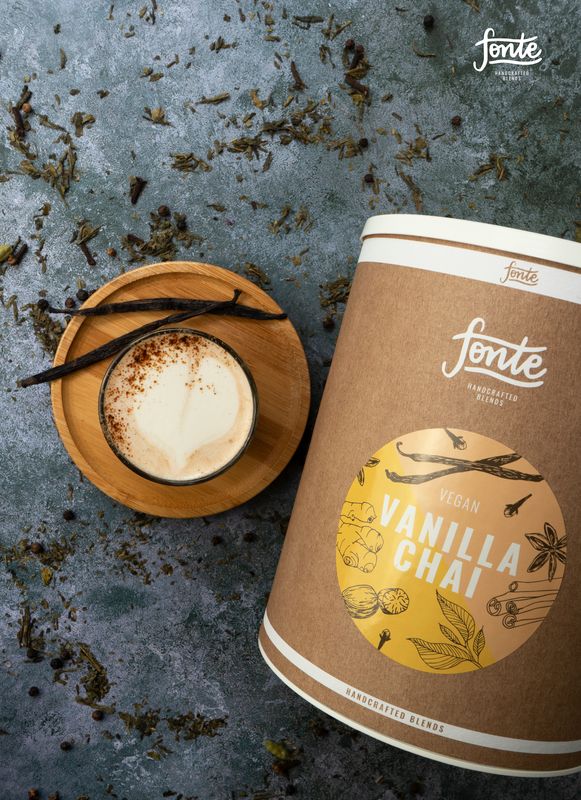 Fonte Vanilla Chai Latte 2kg – Vegan Spiced Vanilla Drink Mix