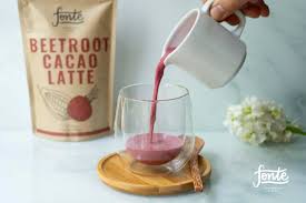 Fonte Beetroot & Cacao Latte 300g – Vegan Wellness Drink Mix