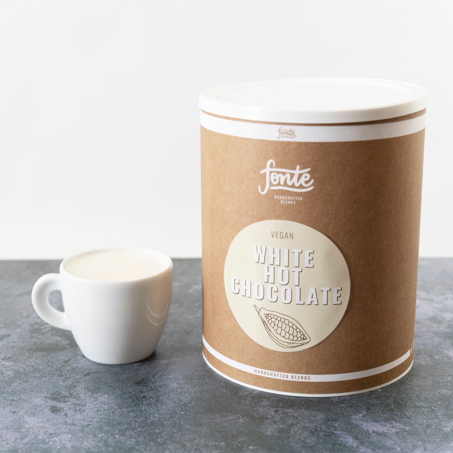 Fonte White Hot Chocolate 2kg – Creamy Vegan Cocoa Mix