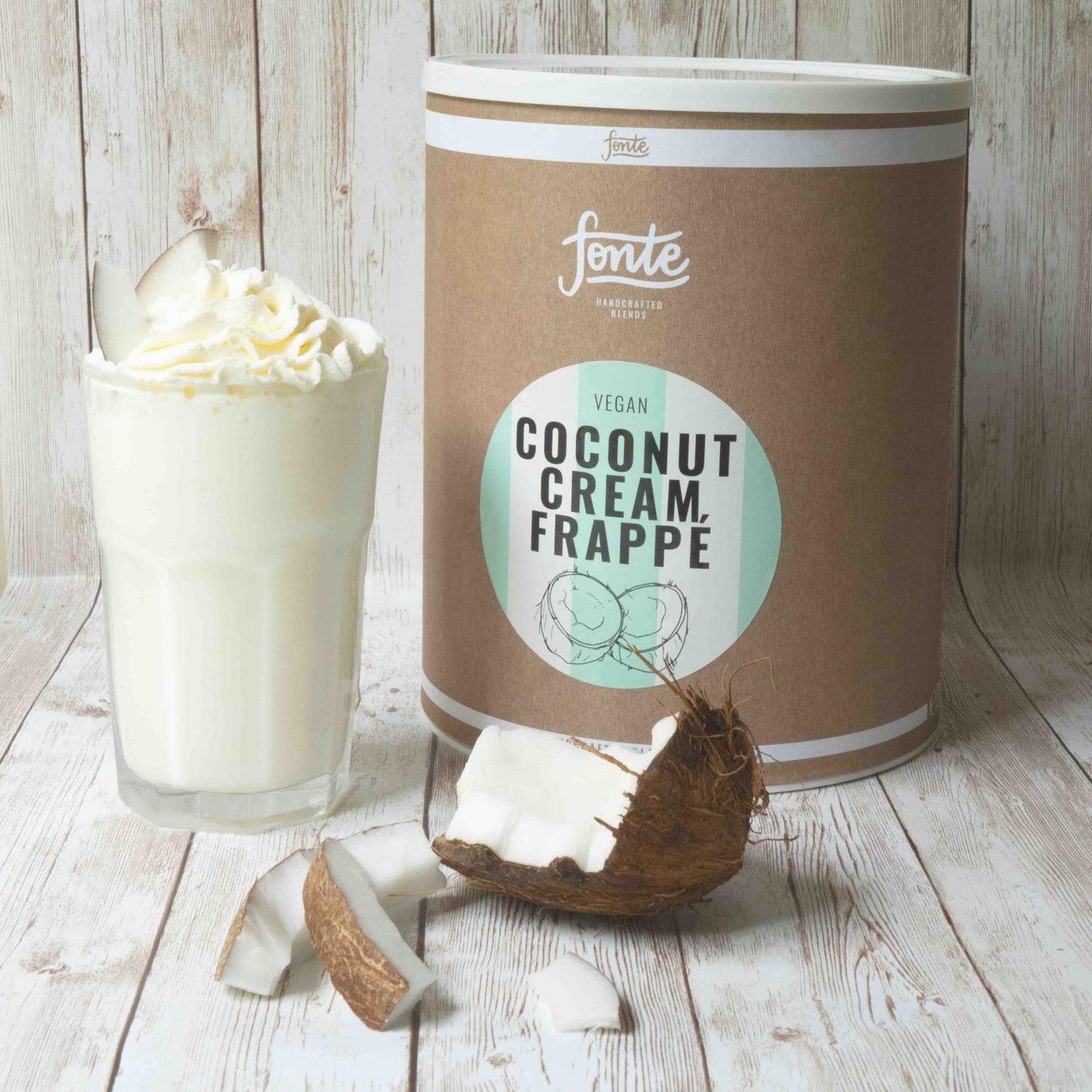 Fonte Coconut & Cream Frappe 2kg – Vegan Tropical Drink Mix