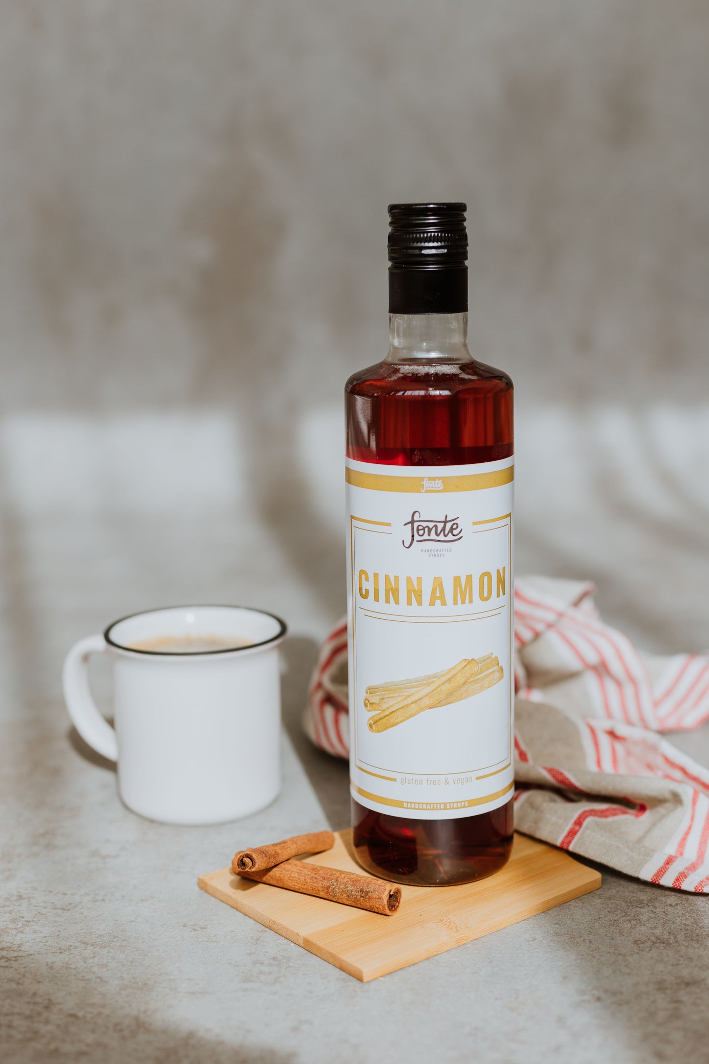 Fonte Cinnamon Syrup 750ml – Spiced Flavour for Drinks & Desserts