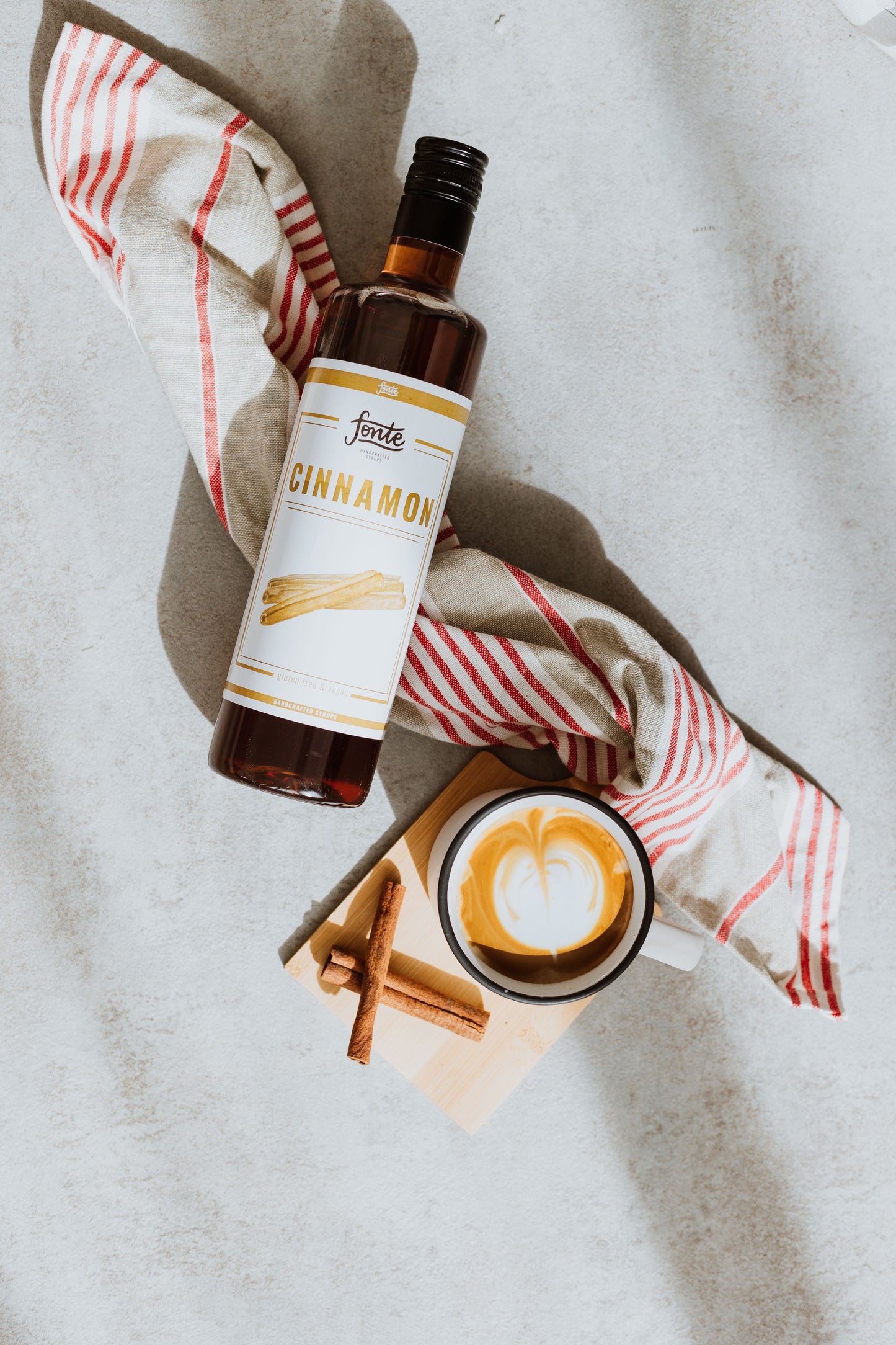 Fonte Cinnamon Syrup 750ml – Spiced Flavour for Drinks & Desserts