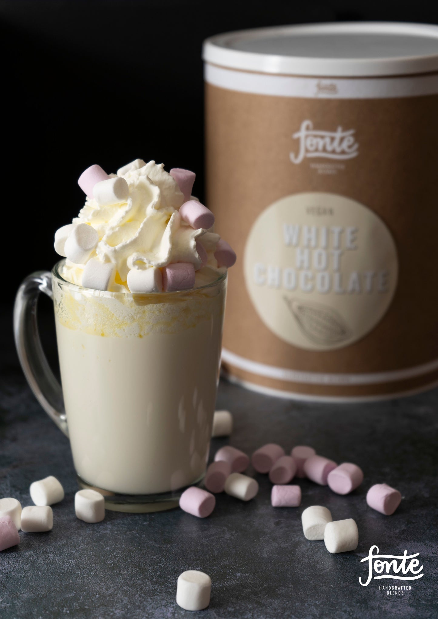 Fonte White Hot Chocolate 2kg – Creamy Vegan Cocoa Mix