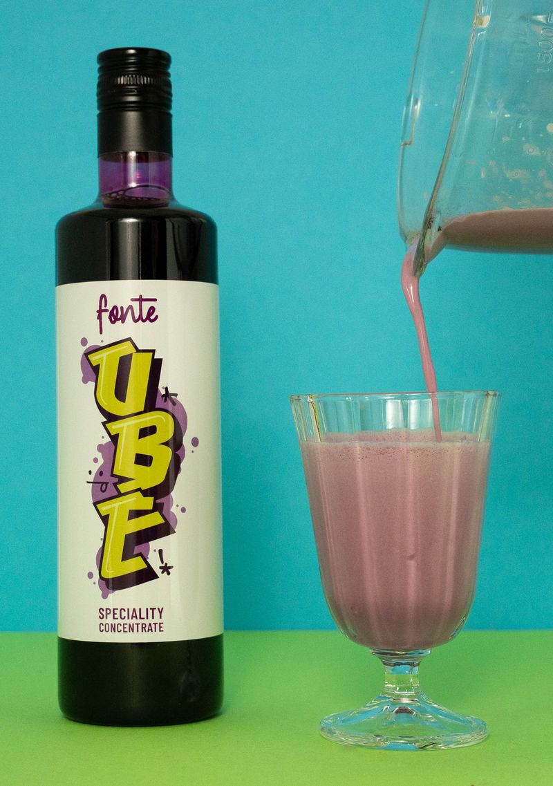 Fonte Ube Concentrate 750ml | Vegan & Gluten-Free Flavor Syrup