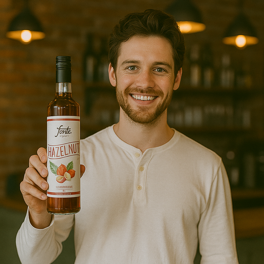 Fonte Hazelnut Syrup 750ml – Nutty Flavour for Lattes & Desserts