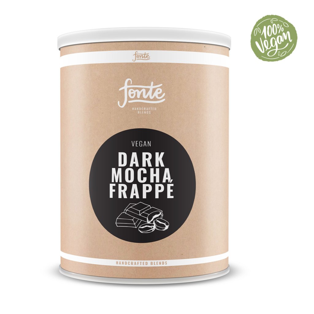 Fonte Dark Mocha Frappe Mix 2kg – Vegan, Natural & Handcrafted