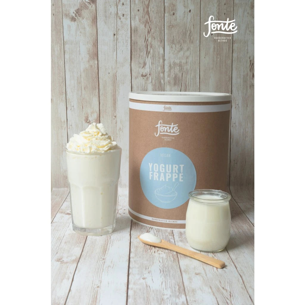 Fonte Yogurt Frappe 2kg – Tangy, Creamy Vegan-Friendly Beverage Mix