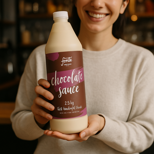 Fonte Chocolate Sauce 2.5kg – Rich Topping for Desserts & Drinks