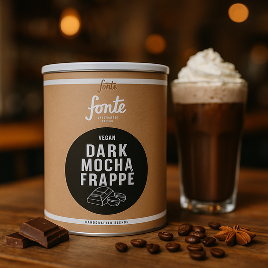 Fonte Dark Mocha Frappe Mix 2kg – Vegan & Natural Drink Base