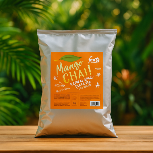 Fonte Mango Chai Latte 1kg – Vegan Spiced Mango Drink Mix