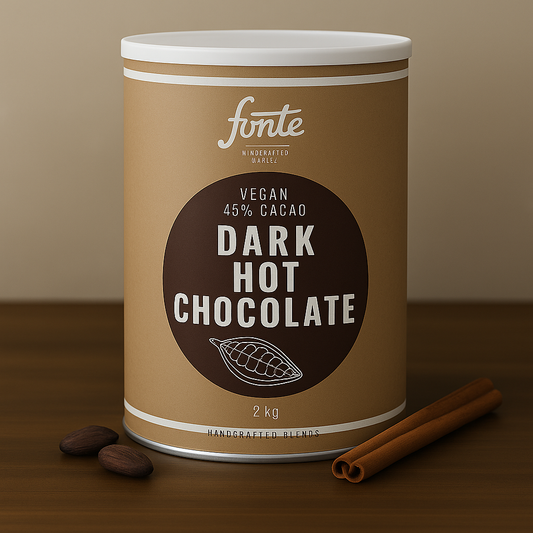 Fonte Dark Hot Chocolate 2kg – Rich Vegan Cocoa Blend