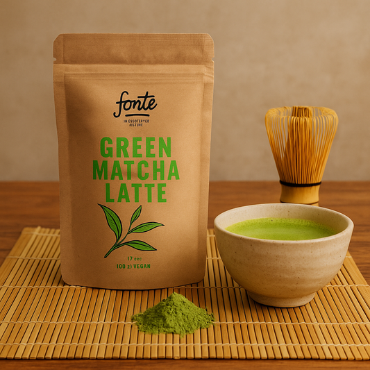 Fonte Green Matcha Latte 250g – Vegan Japanese-Inspired Blend