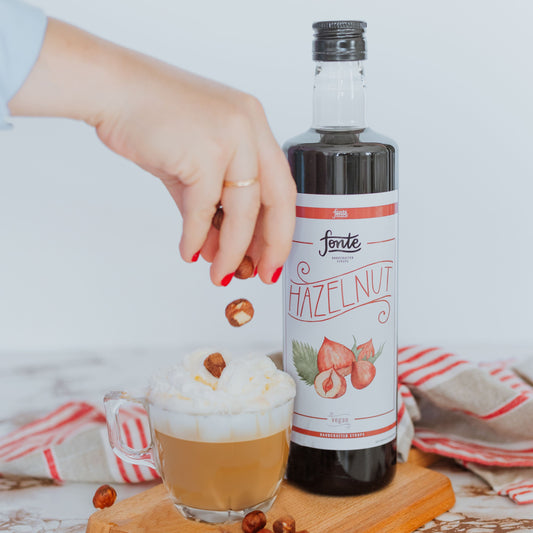 Fonte Sugar-Free Hazelnut Syrup – Guilt-Free Flavor for Drinks
