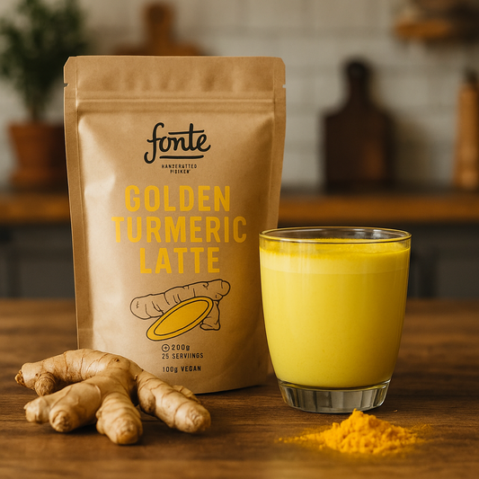 Fonte Golden Turmeric Latte 250g – Vegan Anti-Inflammatory Blend