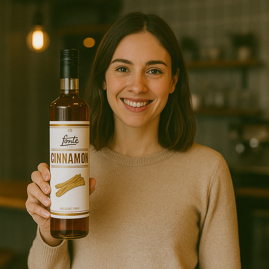 Fonte Cinnamon Syrup 750ml – Spiced Flavour for Drinks & Desserts