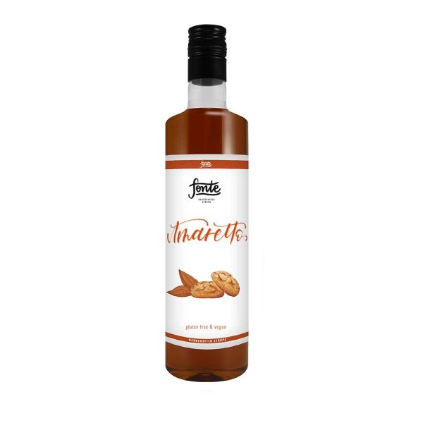 Fonte Amaretto Syrup 750ml – Sweet Almond & Vanilla Flavor Enhancer