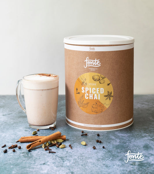 Fonte Spiced Chai Latte 2kg – Vegan-Friendly Traditional Blend