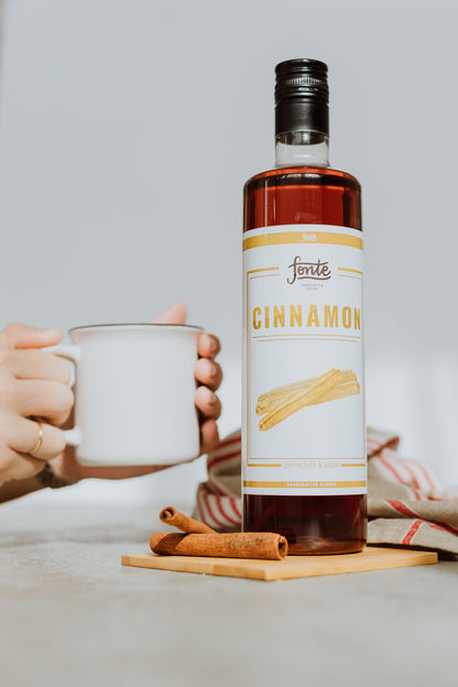 Fonte Cinnamon Syrup 750ml – Spiced Flavour for Drinks & Desserts