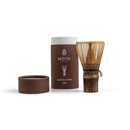 Moya Matcha Dark Chasen – Traditional Bamboo Matcha Whisk