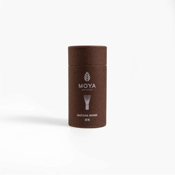 Moya Matcha – Dark Coloured Chasen | Handcrafted Bamboo Whisk for Perfect Matcha