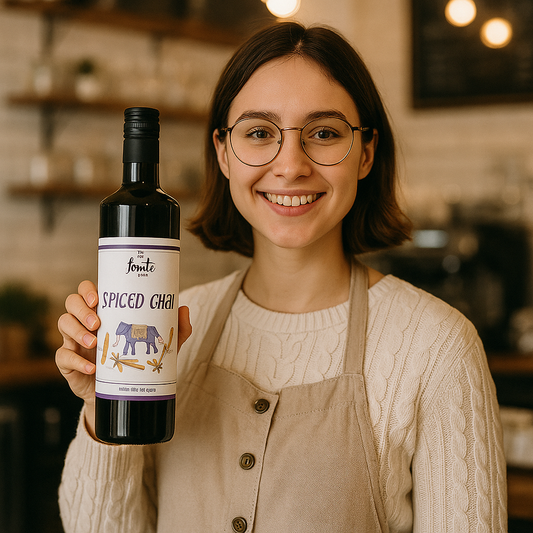 Fonte Spiced Chai Syrup 750ml – Aromatic Syrup for Lattes & More