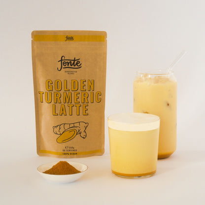 Fonte Golden Turmeric Latte 250g – Vegan Anti-Inflammatory Blend
