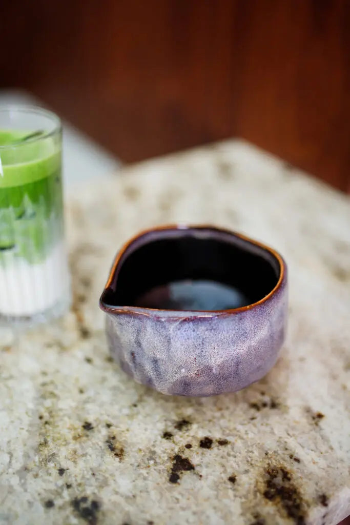 Matcha Bowl- Matchawan Sumomo With Spout