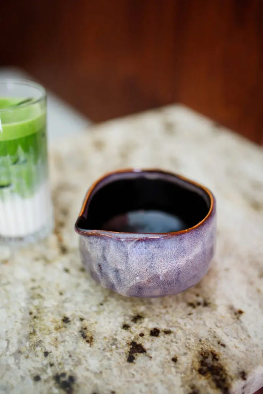 Matcha Bowl- Matchawan Sumomo With Spout