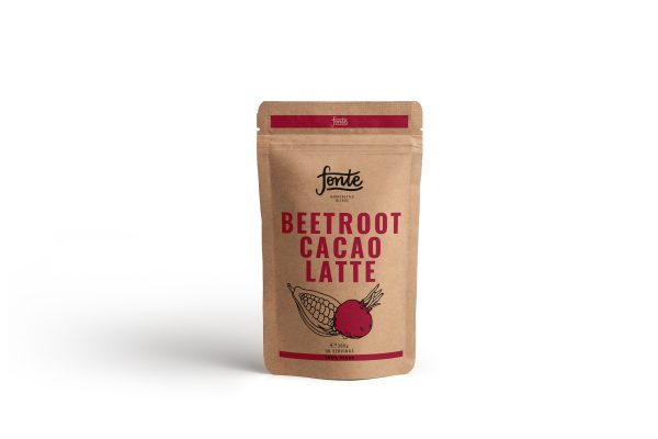 Fonte Beetroot & Cacao Latte 300g – Vegan Superfood Drink Mix