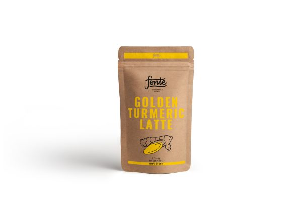 Fonte Golden Turmeric Latte 250g – Anti-Inflammatory & Vegan-Friendly Wellness Drink