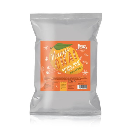 Fonte Mango Chai Latte 1kg – Spicy, Fruity Blend for Vegan Lattes