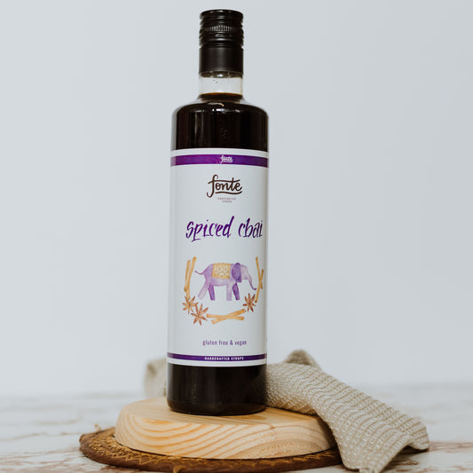 Fonte Spiced Chai Syrup 750ml – Aromatic Syrup for Lattes & More