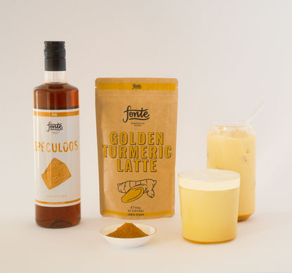 Fonte Golden Turmeric Latte 250g – Vegan Anti-Inflammatory Blend