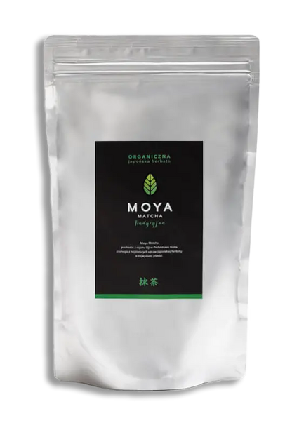 Moya Matcha Traditional 250g tin of organic Japanese matcha green tea powder for daily use