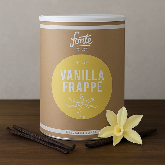 Fonte Vanilla Frappe 2kg – Vegan Creamy Café-Style Drink Mix