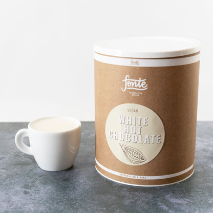 Fonte White Hot Chocolate 2kg – Creamy Vegan Cocoa Mix