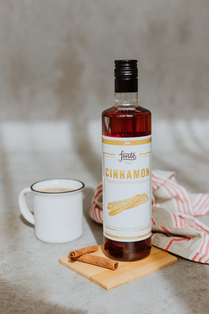 Fonte Cinnamon Syrup 750ml – Spiced Flavour for Drinks & Desserts