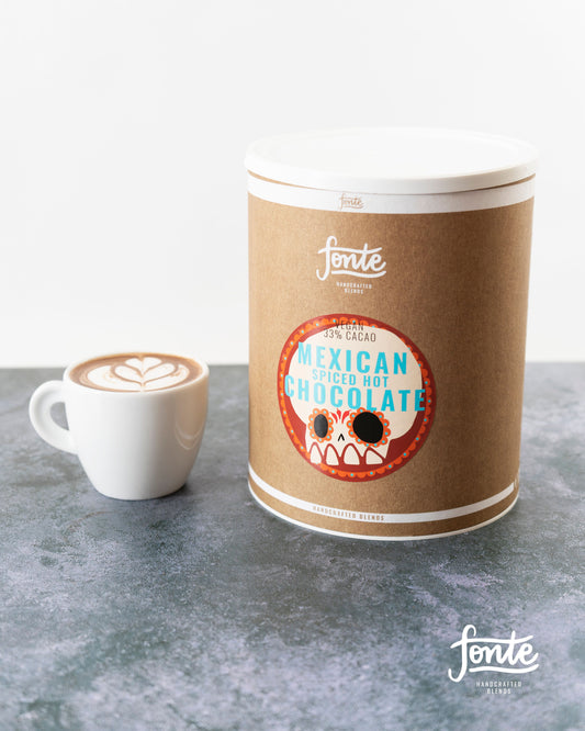 Fonte Mexican Spiced Hot Chocolate 2kg – Vegan-Friendly Hot Chocolate with Cinnamon & Chili
