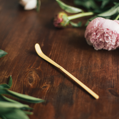Moya Matcha Chashaku – Light Bamboo Scoop for Matcha Preparation