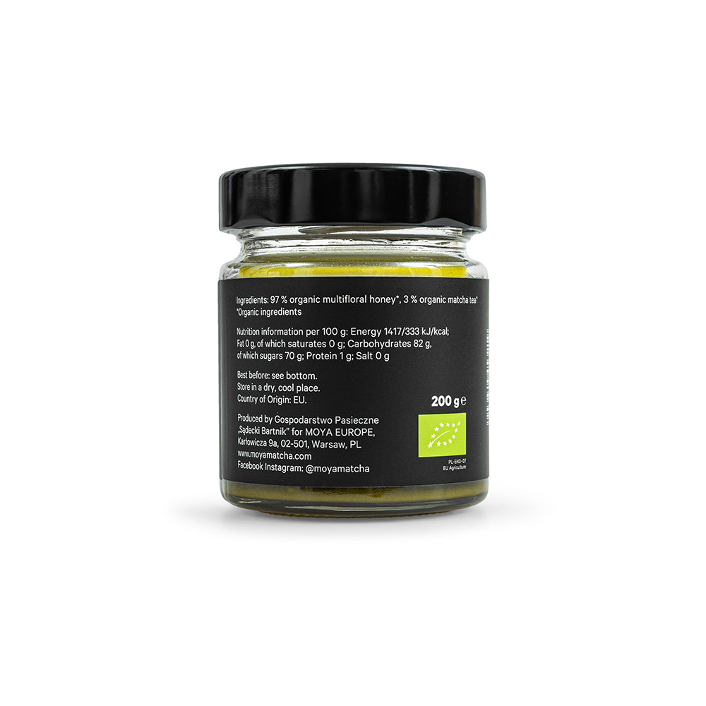 Organic Honey with Moya Matcha – Sweet & Healthy Matcha Infusion