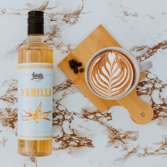 Fonte Sugar-Free Vanilla Syrup 750ml – Classic Guilt-Free Flavor