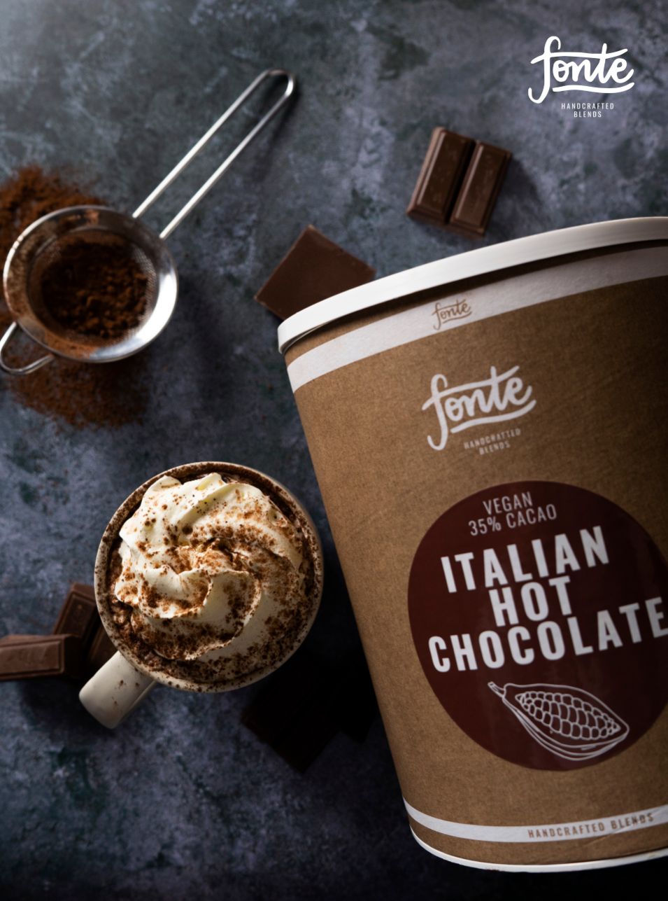 Fonte Italian Hot Chocolate By Mantra Malta